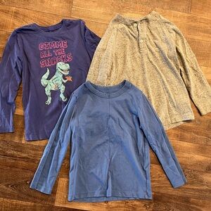 Little boy long sleeve shirts